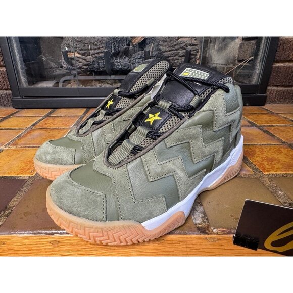 Women’s 7 Converse VLTG Mid Field Surplus Athletic Lifestyle Shoes 566166c - Picture 4 of 8